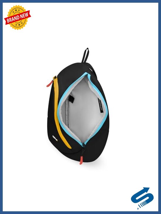 Convertible Sling Backpack, 8L Travel Bag, RFID Protection, Recycled Nylon main image 6